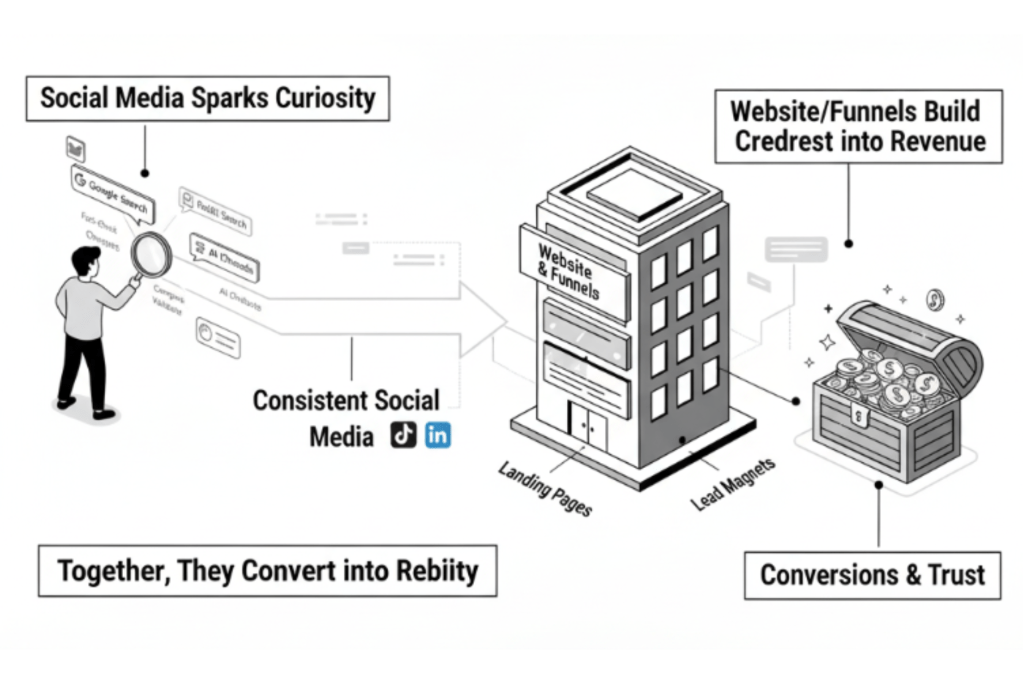 Social Media vs. Websites: Which Matters More for Business Growth in&nbsp;2025?