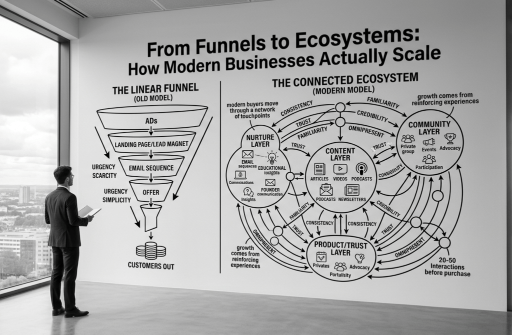 From Funnels to Ecosystems: How Modern Businesses Actually Scale