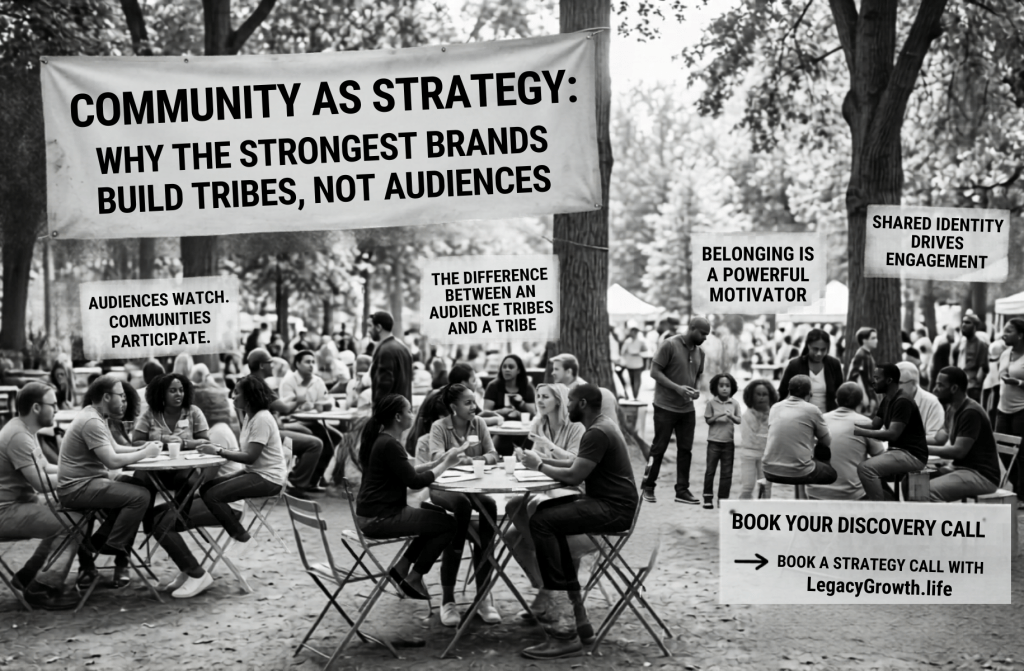 Community as Strategy: Why the Strongest Brands Build Tribes, Not&nbsp;Audiences